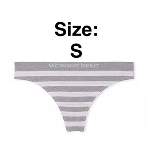 Victoria’s Secret SEAMLESS
Seamless Striped Thong Panty-NEW